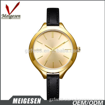 new lady dress fancy women leather band wrist watch